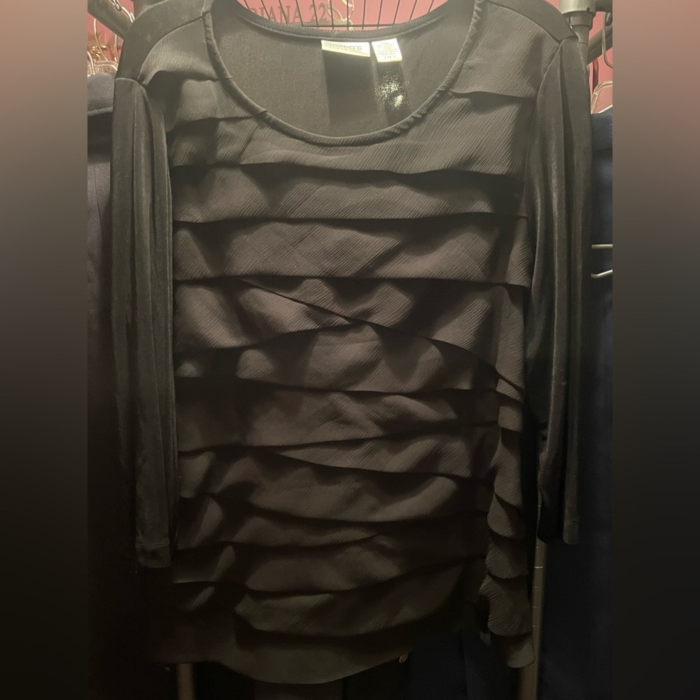 Chico’s Travler Layered Long Sleeve Top
